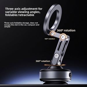 Soporte Magnético para Teléfono X323 Boneruy X93 con Doble Ventosa de Vacío, Ajustable 360 Grados, Manos Libres, para Coche, Gimnasio, Espejo, Superficies Lisas - Product Image 2