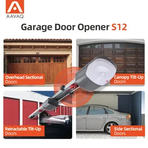 Abridor inteligente da porta de garagem, aavaq s12/600 casa wifi, operador de porta de garagem, motor de viagem