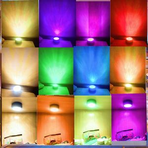 Lampe murale LED à télécommande Xinhuiyuan, lumière de nuit, alimentée par piles, changeant de couleur, pour chambre à coucher, cuisine, armoire - Product Image 2