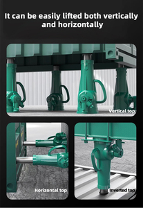 Gato hidráulico tipo botella ROHO de alta resistencia, 50 toneladas, herramienta de elevación industrial manual, alta capacidad, acero, certificado CE, 33 cm de altura, 5 toneladas - Product Image 6