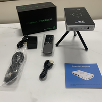 Mini projecteur C6, meilleur prix bas, projecteur portable 4K, projecteur LED, mini projecteur, Android 9, projecteur DLP portable de poche
