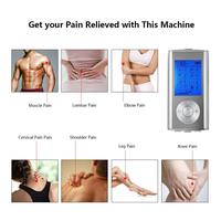 Stimulateur Main Masseur Physiothérapie Machine Pulse Massage Tens Electropads Machine de Massage