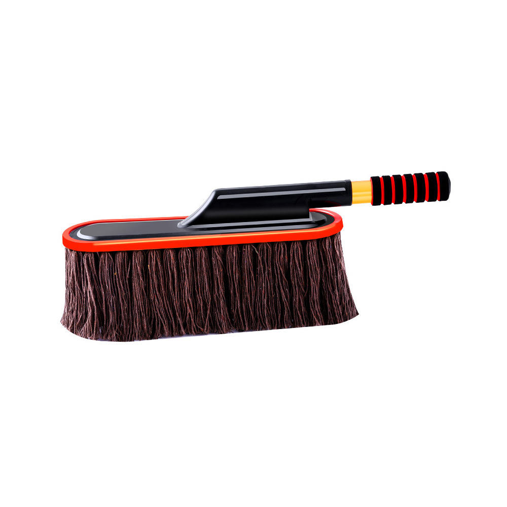 Brosse à cire en fil de coton marron