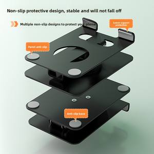 Support de téléphone de bureau universel rotatif à 360 degrés, support pliable pour tablette, modèle <span class=keywords><strong>MT900</strong></span> pour diffusion en direct en ligne - Product Image 5