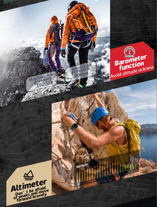 <span class=keywords><strong>Reloj</strong></span> Inteligente Deportivo para Exteriores KR82 con GPS, Pantalla AMOLED HD, Brújula, Monitoreo de Salud con IA, Linterna, para Hombre - Product Image 5