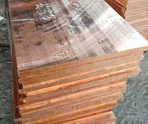 แผ่นทองแดง C11000 บัสบาร์ทองแดง แผ่นทองแดงแบบกำหนดเอง สำหรับแผงจ่ายไฟฟ้าแรงต่ำและตู้ควบคุม - Product Image 2