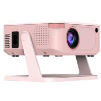 XNANO Usine Vente en gros Plateforme de commerce électronique Projecteur le plus vendu HA109 Rose Android 14 Smart TV Home Cinéma