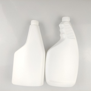 Botella de Plástico Transparente Blanca de HDPE de 500 ml, 750 ml, 1000 ml, 1 Litro para Detergente Líquido con Pulverizador - Product Image 5