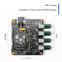 Placa Adaptadora Deserializadora GMSL a MIPI Compatible con Raspberry Pi 5, D-Robotics RDK X5 y Plataformas RK3588