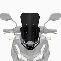 Pare-brise en acrylique haute résistance pour moto Honda ADV 160 2022-2026, déflecteur de carénage