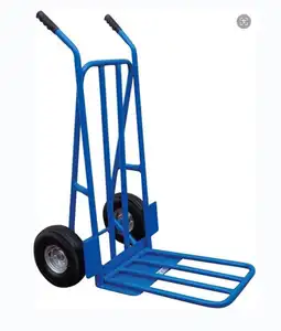 HT4000 aluminum hand trolley 150kg rolling storage cart two wheel hand lift trolley