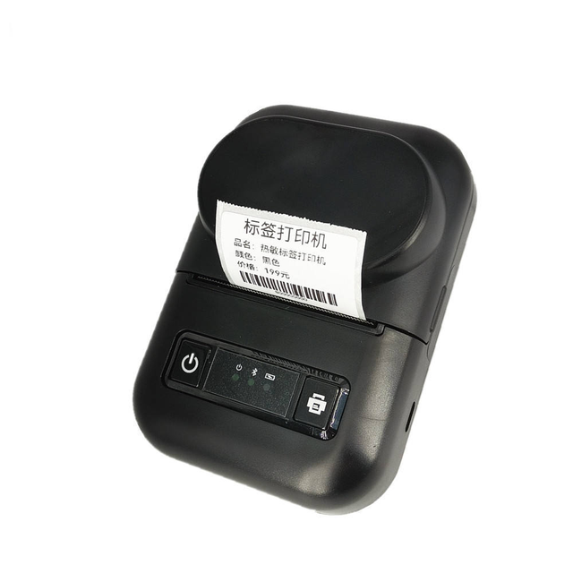 Premium 58mm Wireless Barcode Label Printing Portable Bt Thermal Printer Withfor Mobile Retail Warehouse Shipping Use