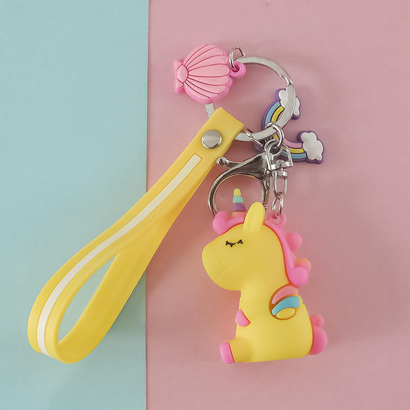 Yellow rainbow unicorn