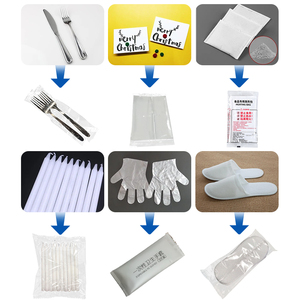 Automatische Baby Keuken Gecomprimeerd Natte Handdoek Zak Verpakking <span class=keywords><strong>Machine</strong></span> - Product Image 2