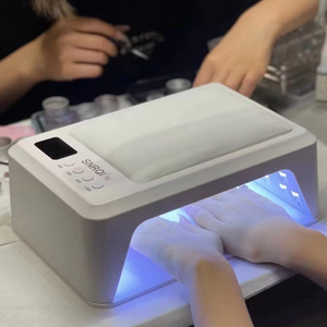 स्क्रेकी <span class=keywords><strong>2025</strong></span> ट्रेंडिंग नाखून रिचार्जेबल नाखून LampT8-A हाथ आराम डिजाइन 60 बीड उव लैंप त्वरित शुष्क नाखून कला उव जेल पॉलिश - Product Image 1