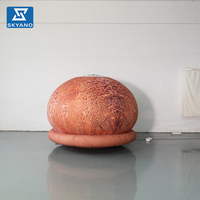Modèle de pain en crème gonflable personnalisé pour boulangerie, pâtisserie, publicité extérieure, vitrine, décoration, installation