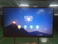 Tableau blanc interactif intelligent SeeTouch personnalisé à bas prix, Ultra HD 4K, Android I3/I5/I7, 75 pouces, écran tactile infrarouge 20 points, LED
