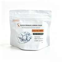 Craie blanche en morceaux et en poudre 100g 200g 300g pour la musculation, l'haltérophilie, l'entraînement de force sur plateforme dans la salle de sport