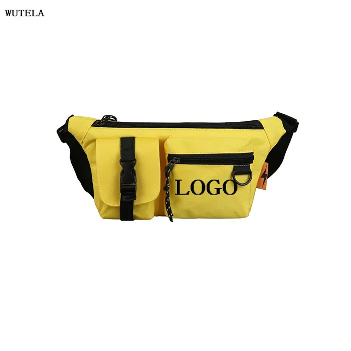 Custom Logo New Style Cross Body Waterproof Travel Passport Waist Bag For Sports Outdoor Running Hiking Pack Bum Bag