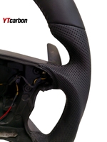 YTcarbon für E SL E550 SL55 SL63 E63 W211 R230 AMG Auto-Interieur-Zubehör, Rennsport-Stil Echtes Carbon Lenkrad