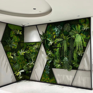 Panneaux muraux décoratifs en mousse naturelle préservée, écologiques, insonorisants et durables, personnalisés en usine, <span class=keywords><strong>pour</strong></span> les bureaux, les halls d'entrée et les logos d'entreprise - Product Image 3