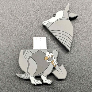 Nuevo estilo personalizado de PVC canguro diseño USB Flash Drive Pen 16GB 32GB 64GB 128GB USB 2,0 USB 3,0 regalos promocionales - Product Image 2