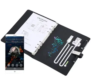 New Latest Item Recording Speaker Music Player Notebook with Power Bank 16GB USB Flash Drive A5 Planner Note Book