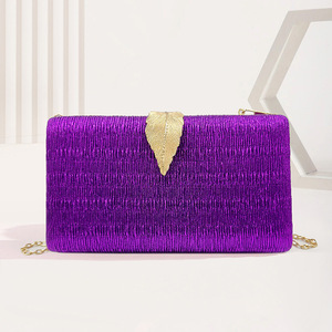 Bolso de noche cruzado para mujer, monedero de <span class=keywords><strong>fiesta</strong></span> de tela con forro de algodón, patrón de estrella y moneda para bodas y fiestas - Product Image 2