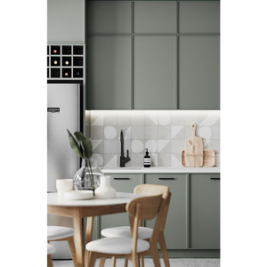 Tiêu Chuẩn Mỹ Sang Trọng Thiết Kế Hiện Đại Tủ Bếp Tùy Chỉnh Thân Thiện Với Môi Đã Sẵn Sàng Để Lắp Ráp Cho Nhà Sử Dụng Cho Căn Hộ Biệt Thự - Product Image 2