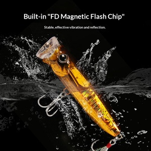 <span class=keywords><strong>Esca</strong></span> Artificiale Magnetica Lampeggiante in Acciaio Inossidabile con Bocca Rotonda 9.6g-18g <span class=keywords><strong>per</strong></span> Spigola e Pesce Mandarino - Product Image 4