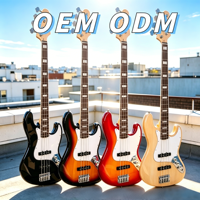 Wholesale Custom 4 String Maple Neck Rosewood Fingerboard Professional Electric Bass Guitar
