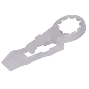 Clips para Luces Navideñas Shineu de Grado Comercial C9, Ganchos para Canaletas de Polímero Resistentes a la Intemperie, Garantía de 1 Año para Decoraciones Navideñas en Exteriores - Product Image 6