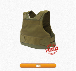 سترة تكتيكية من النايلون للأماكن الخارجية مع حامل لوحة الإفراج السريع لحل حماية السلامة - Product Image 2