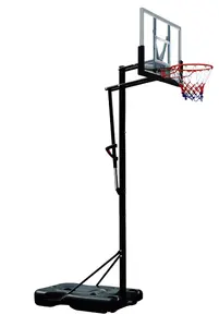 4.6-6.6ft Portable Swimming Pool Basketball Hoop Stand Outdoor For Kids