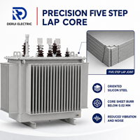 Transformador de Distribución Trifásico Sumergido en Aceite S20 de 10kV/0.4kV, 30 a 2500kVA, Bobinado de Cobre de Baja Pérdida para Subestaciones de Uso General