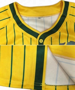 Sublimación personalizada Camisetas de béisbol Bordado Logo Youth Softball Jersey - Product Image 5