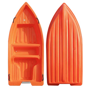 Bote de Trabajo de Plástico de 3.1M con Motor Fuera de Borda, Bote de Pesca con Motor de Gasolina - Product Image 1