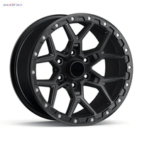 Rueda de Aleación para Rangers, Broncos, Tacoma, 17x9, 18x9, 20x9 Pulgadas, PCD 6X139.7, 6X135, Rueda Todoterreno, Rueda de Aluminio
