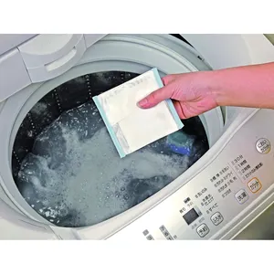 ฉลากส่วนตัวอ่างทำความสะอาดผงซักผ้ากลุ่มซักรีดผงซักฟอก