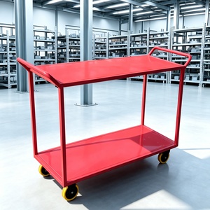 Carro de Almacenamiento Móvil para Almacenes de Alta Resistencia, Carro de Manipulación de Materiales, Carro de Transporte de Carga - Product Image 3