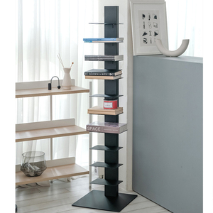 Estantería roja moderna de 10 capas, muebles para el hogar que ahorran espacio, librería de historia al alcance, nuevo diseño - Product Image 3