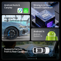 Pantalla Estilo Tesla de 9.7 Pulgadas para Ford Mustang 2015-2021, Reproductor de Radio Multimedia Android, Navegación GPS, BT 4G, WIFI, CarPlay, DSP