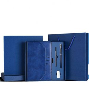 Coffret Cadeau d'Affaires de Luxe : Carnet A5 avec Stylo, Clé USB – Idéal pour le Bureau et les Cadeaux Promotionnels d'Entreprise - Product Image 1