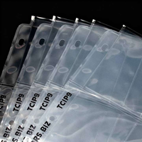 Páginas Ultra Transparentes para Tarjetas Coleccionables, 9 Bolsillos, Premium, 100 Unidades, Fundas de Carga Superior Diseñadas para Tarjetas TCG de Tamaño Estándar
