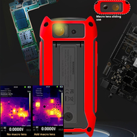 Caméra thermique infrarouge JQJ FeelElec FR02E avec multimètre intégré pour réparation de cartes PCB et contrôle de la température des planchers chauffants électriques
