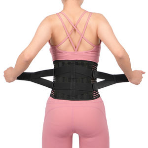 Top One High Quality Lumbar Support Adjustable Double Pull <b>Belt</b> Decompression Lower Waist Brace - Product Image 1