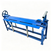 Machine plieuse manuelle industrielle robuste pour tôles, plieuse à acier OEM pour le pliage de précision et la fabrication de conduits d'air
