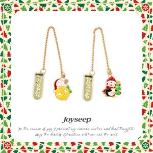 Nouveau <span class=keywords><strong>livre</strong></span> de Noël marque pendentif <span class=keywords><strong>livre</strong></span> accessoires chaussettes de Noël bonhomme de neige wapiti signets - Product Image 5