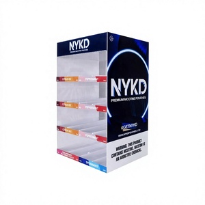 <b>Illuminated</b> Cigarette Dispenser With Logo nicotine pouches display stand acrylic snus display stand - Product Image 1