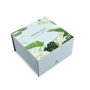 Caja de regalo con tapa de impresión <span class=keywords><strong>en</strong></span> color de libro magnético de alta calidad, collar de joyería, anillo, pendientes, embalaje de exhibición de almacenamiento - Product Image 5